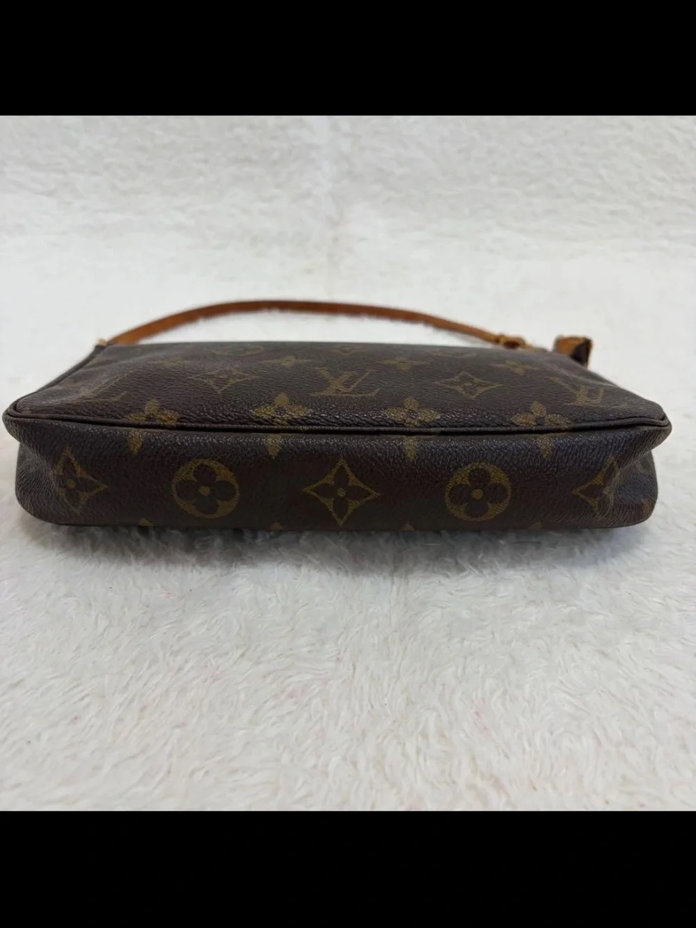 Louis Vuitton Monogram Mini Pochette in Brown and Tan